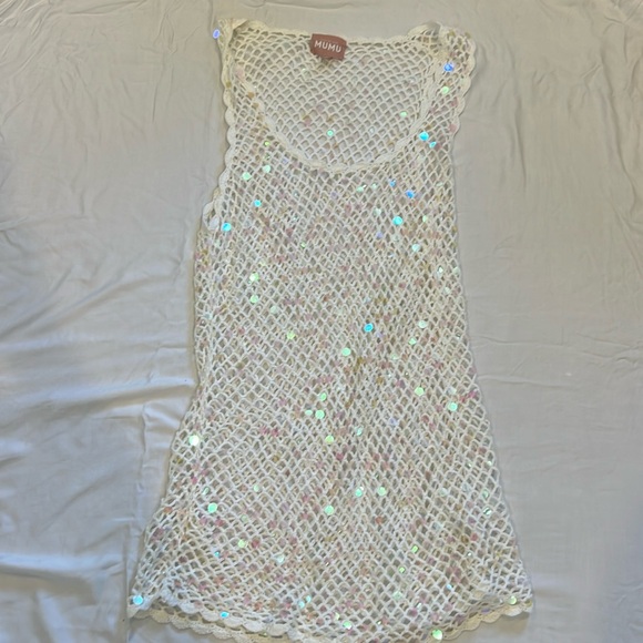 Show Me Your MuMu Mermaid Cass Coverup size XS - Picture 2 of 3